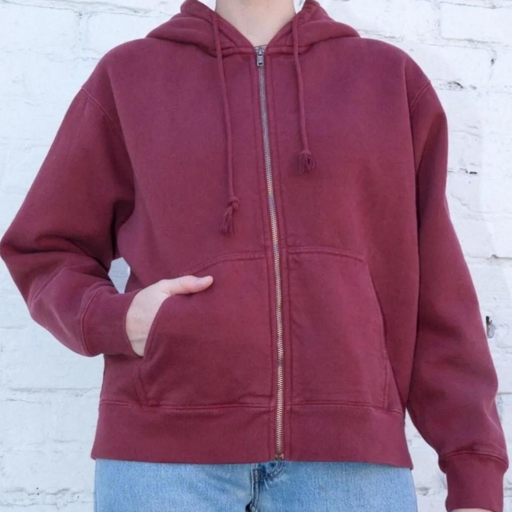 Faded Burgundy / Auburn Brandy Melville - John Galt Hoodie!